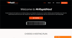 Desktop Screenshot of mrapidhost.com
